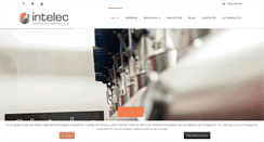 Desktop Screenshot of intelec-ingenieria.com